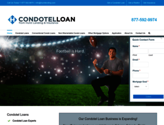 condotel-loan.com screenshot