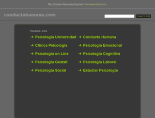conductahumana.com screenshot