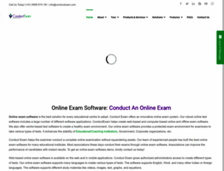 conductexam.in screenshot