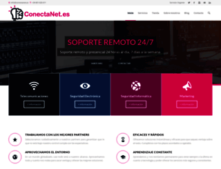 conectanet.es screenshot