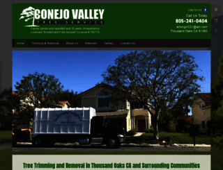 conejovalleytreeservices.com screenshot