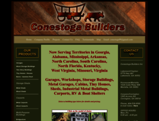 conestogabuilders.com screenshot
