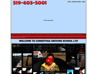 conestogadrivingschool.com screenshot