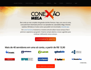 conexaomega.com.br screenshot
