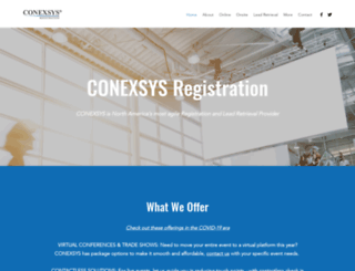 conexsys.ca screenshot