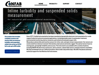 confabinstrumentation.com screenshot