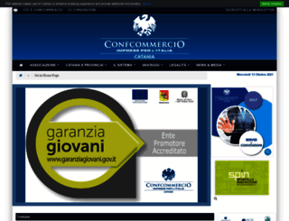 confcommercio.ct.it screenshot