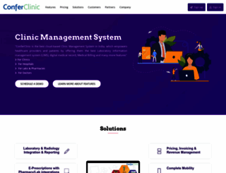 conferclinic.com screenshot