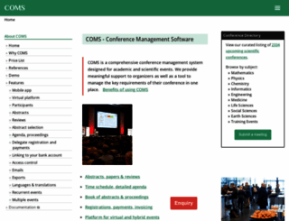 conference-service.com screenshot