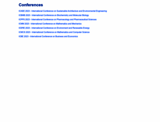 conference-site.com screenshot