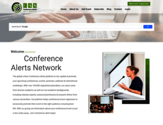 conferencealerts.net screenshot