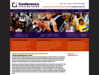 conferenceinc.com screenshot