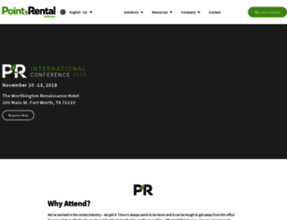 conferencelive.point-of-rental.com screenshot