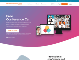 conferencemgr.com screenshot