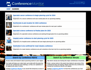 conferencemonitor.com.au screenshot