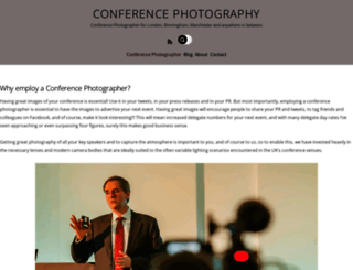 conferencephotography.net screenshot