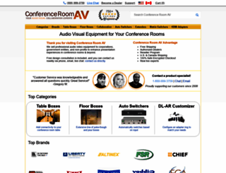 conferenceroomav.com screenshot