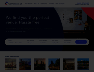 conferences-uk.org.uk screenshot