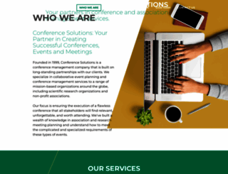 conferencesolutionsinc.com screenshot