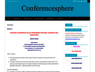 conferencesphere.com screenshot