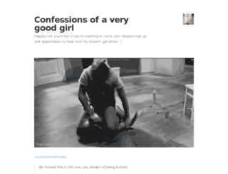 confessionsofaverygoodgirl.tumblr.com screenshot