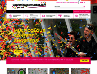 confettisupermarket.com screenshot