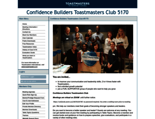 confidencebuildersriverside.toastmastersclubs.org screenshot