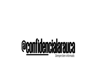 confidencialarauca.com screenshot