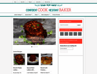 confident-cook.com screenshot