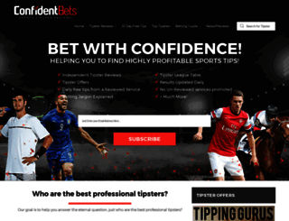 confidentbets.com screenshot