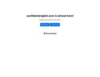 confidentenglish.com screenshot