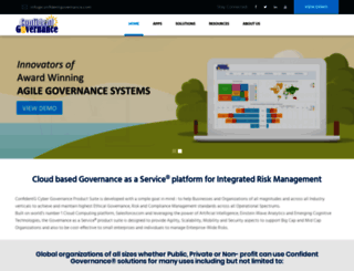confidentgovernance.com screenshot