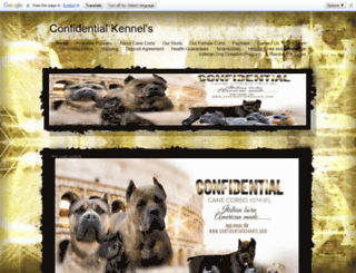 confidentialkennels.com screenshot