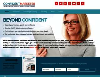 confidentmarketer.com screenshot