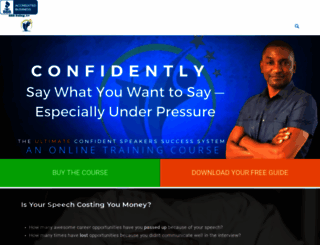 confidentspeakerssuccesssysteminfo.com screenshot