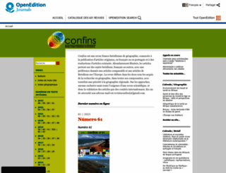 confins.revues.org screenshot