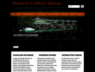 conflictfieldresearch.colgate.edu screenshot