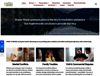 conflicttopeace.org screenshot