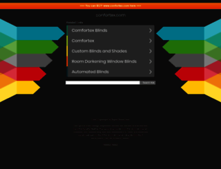 confortex.com screenshot