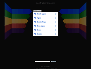 confraternity.com screenshot