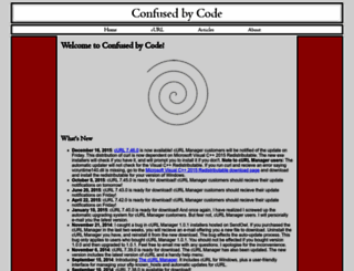 confusedbycode.com screenshot