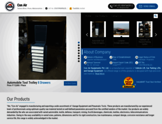 congarageequipments.com screenshot