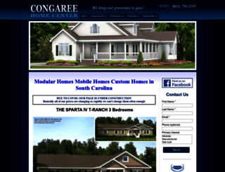 congareehomecenter.com screenshot