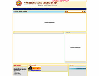 congchungbaria.com screenshot