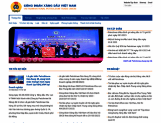 congdoan.petrolimex.com.vn screenshot