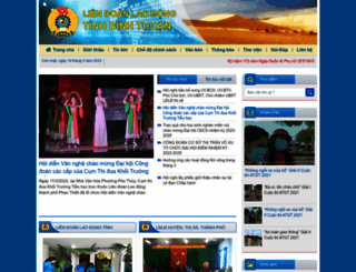 congdoanbinhthuan.org.vn screenshot