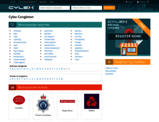 congleton.cylex-uk.co.uk screenshot