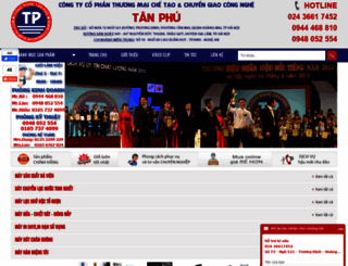 congnghetanphu.com screenshot