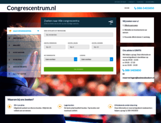 congrescentrum.nl screenshot