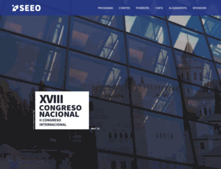 congresoseeo.org screenshot